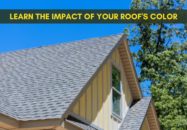 The color of your roofing in Hartford has an impact on the energy efficiency of your home