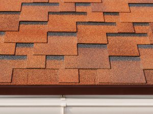 Architectural shingles installed on a residential roof in Unionville, CT